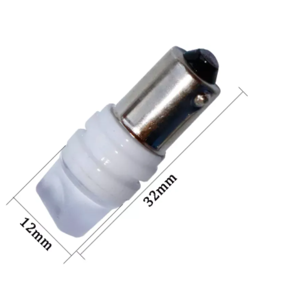  KEEN 12V BA9S Ceramic 2835 3smd LED T4W H6W Wedge Instrument Light Car Auto Interior side Marker Bulb Licence plate Light