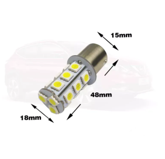   KEEN 12V Car Lamp BA9S Led Bulb 5050 18smd T4W Led Bulb Auto Interior Dome Map License Plate Lights Clearance Light