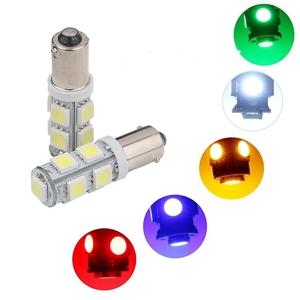  KEEN 12V LED BA9S 5050 9SMD T4W Wedge Side Clearance Lamp Auto Roof Reading Lights H5W License Plate light