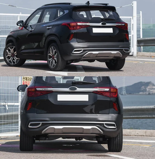  KEEN Car LED For Kia 2019 2020 2021 Seltos KX3 Led Rear Bumper Reflector Light taillight parking brake turn signal