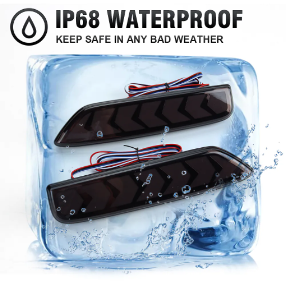  KEEN Rear Bumper Light for Mitsubishi Xpander Cross 2022 Start Scan Taillight Flash Brake Warning Signal Reflector Accessories