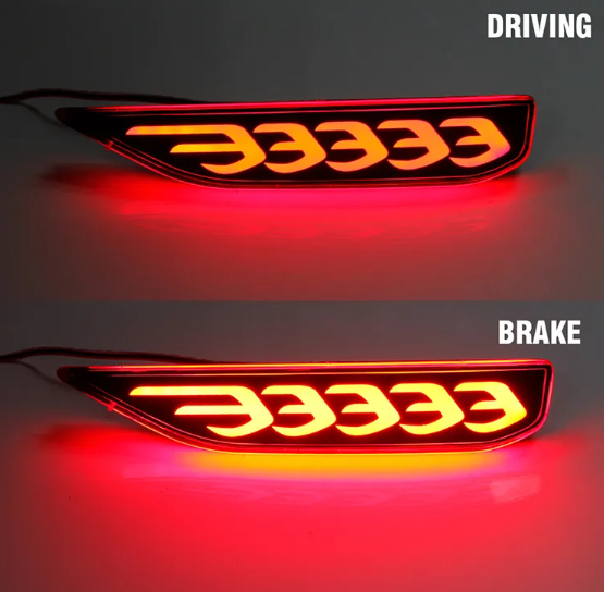  KEEN Hot Sale Car Parts for Mitsubishi xpander 2017-2019 Tail Light LED Rear Bumper Light Warning Brake lamp 12V LED