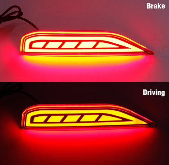 KEEN 12V Rear Bumper Light for Mitsubishi Xpander 2017-2019 Auto Tail lamp Warning Brake Stop Reflectors Light led