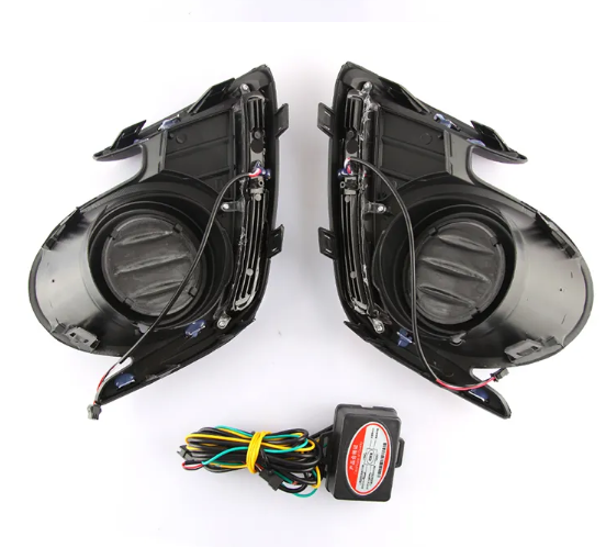   KEEN Waterproof 12V LED DRL for Mitsubishi Attrage 2012 -2015 Daytime Running Light Fog Lamp Cover LED