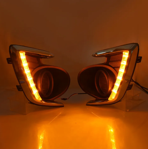   KEEN Waterproof 12V LED DRL for Mitsubishi Attrage 2012 -2015 Daytime Running Light Fog Lamp Cover LED