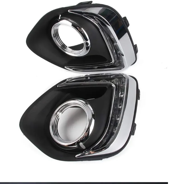 KEEN For Mitsubishi ASX 2013 2014 2015 Car Vehicles DC 12V Daytime Running Light DRL Fog Light Day Driving Daylight Lamp
