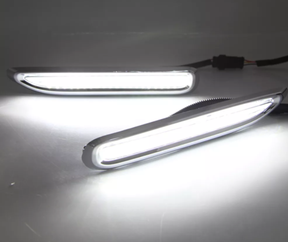 KEEN LED DRL for Lexus RX300 RX 1998 1999 2000 2001 2002 2003 Daytime Running Light with Turn Signal Foglight Car Head Lamp