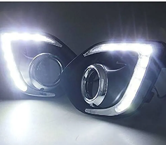 KEEN For Mitsubishi ASX 2013 2014 2015 Car Vehicles DC 12V Daytime Running Light DRL Fog Light Day Driving Daylight Lamp