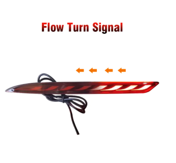 KEEN Tail Lamp for Geely Coolray Proton X50 2018-2021 Rear Bumper Light Flow Turn Signal Brake Parking Reflector Lights