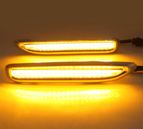 KEEN LED DRL for Lexus RX300 RX 1998 1999 2000 2001 2002 2003 Daytime Running Light with Turn Signal Foglight Car Head Lamp