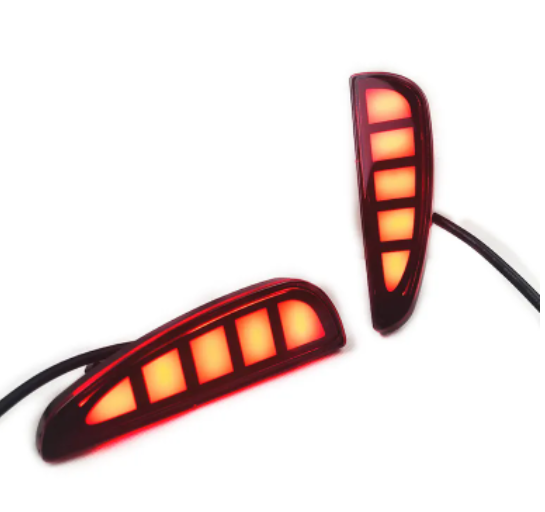  KEEN Rear Bumper Light for Geely Azkarra Pro Boyue 2018 2019 Tail Lights Brake Parking Lamp LED Reflectors