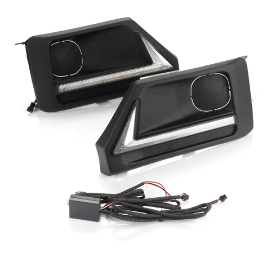   KEEN Daylight LED DRL for Toyota RAV4 Adventure 2019 2020 2021 Daytime Running Light Head Lamp Rav 4 Fog Lamp Cover Light