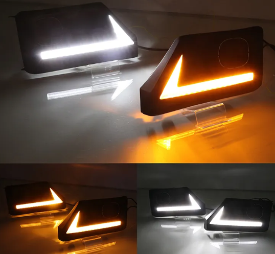   KEEN Daylight LED DRL for Toyota RAV4 Adventure 2019 2020 2021 Daytime Running Light Head Lamp Rav 4 Fog Lamp Cover Light