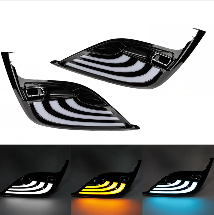  KEEN New Car Light DRL for 2021 Toyota Camry Daytime Running Light Fog Lamp Cover LED Auto Turning Headlight