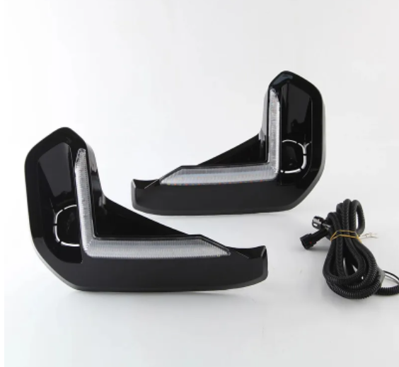   KEEN Car Daytime Running Lamp for Toyota Hilux Revo 2020-2021 Driving Fog Lights LED Head Light