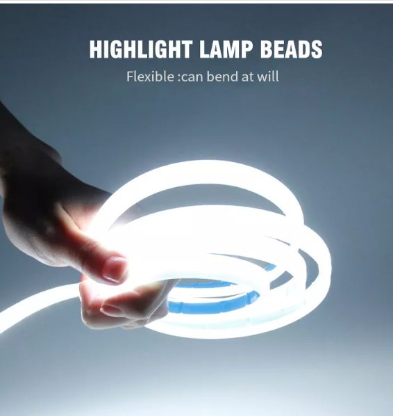 KEEN New Universal 1.5/1.8M Start-scan led Car Hood Light Flexible Daytime Running Lights Strip Deacorative Lamp Accessories