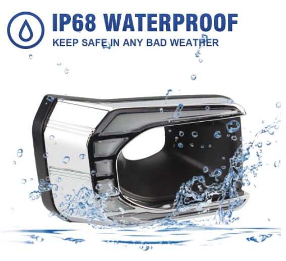    KEEN Newest Daytime Running Light Fog Lamp for Toyota Hilux Rocco 2020-2021 LED DRL Yellow Turning Lamp