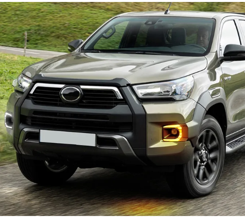    KEEN Newest Daytime Running Light Fog Lamp for Toyota Hilux Rocco 2020-2021 LED DRL Yellow Turning Lamp