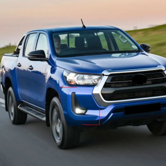 KEEN Front Bumper LED Fog Lamp For Toyota Hilux Revo 2020 2021 Driving Foglight with Cable Headlights