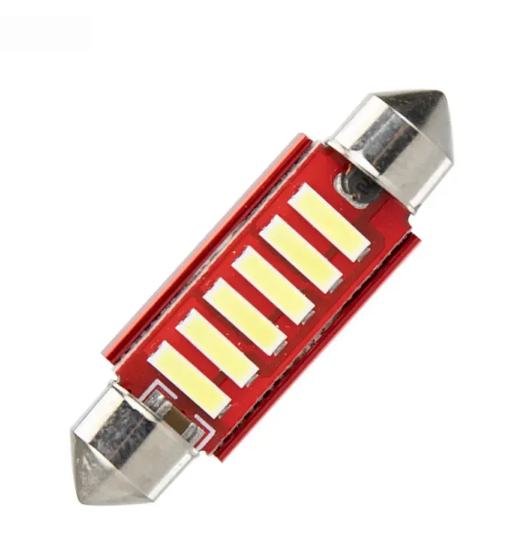 KEEN 12V Auto C5W 6smd 4smd 7020 LED 31mm 36mm 39mm 41mm LED Festoon Dome Roof Lamp Interioron Lighting Reading Bulb
