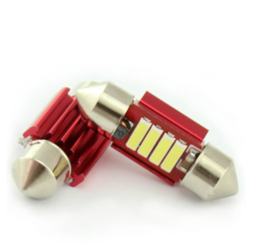 KEEN 12V Auto C5W 6smd 4smd 7020 LED 31mm 36mm 39mm 41mm LED Festoon Dome Roof Lamp Interioron Lighting Reading Bulb