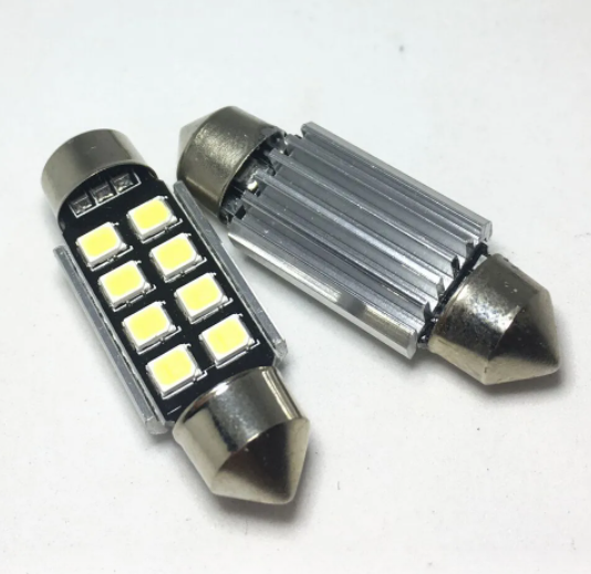  KEEN 12V Festoon 5050 8SMD 31/36/39/41mm Car LED Auto C5W Interior Roof Dome Reading Lamp License Plate Lights Bulb