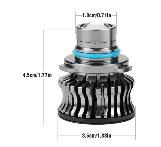  KEEN 9-30V High Power Mini Laser Projector fog light Bulb 9005 9006 H11 H7 led Fog Lamp Canbus with Lens White