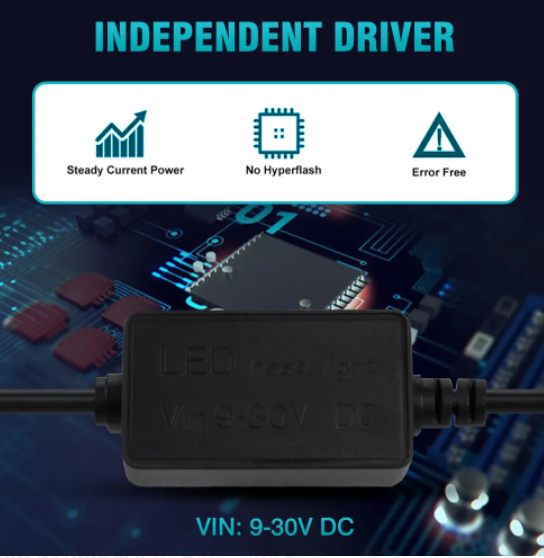  KEEN 9-30V High Power Mini Laser Projector fog light Bulb 9005 9006 H11 H7 led Fog Lamp Canbus with Lens White