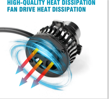  KEEN 9-30V High Power Mini Laser Projector fog light Bulb 9005 9006 H11 H7 led Fog Lamp Canbus with Lens White