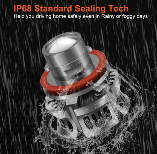  KEEN Mini 9005 9006 HB3 HB4 Laser Projector Fog Light Bulb 30W LED H7 H11 Headlight with Lens 3000LM Spot light Lamp