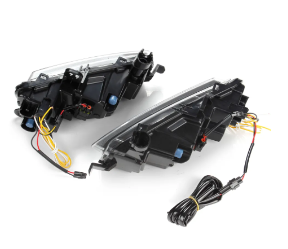  KEEN Wholesaler 12V DRL for VW POLO 2019 Daytime Running Light Fog Light with Yellow Turn Signal