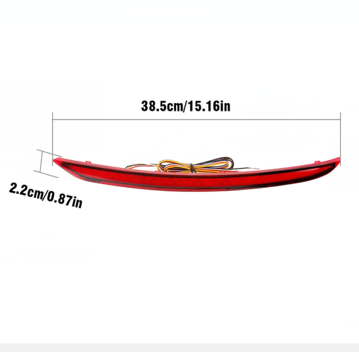  KEEN 12V Car led Rear Bumper Light for VW Volkswagen Bora 2021 Tail Light with Turn Signal Brake Parking Reflector Lamp