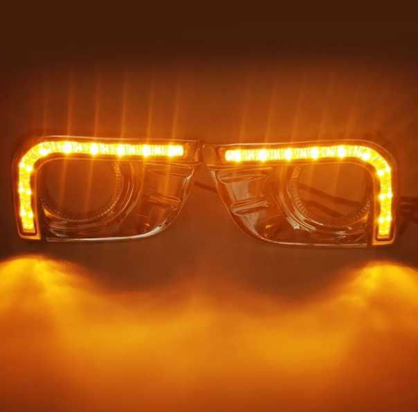 KEEN 12V led light for Toyota Prado 2012 Daytime Running Light Fog Lamp Cover Lamp Headlight Turning Signal