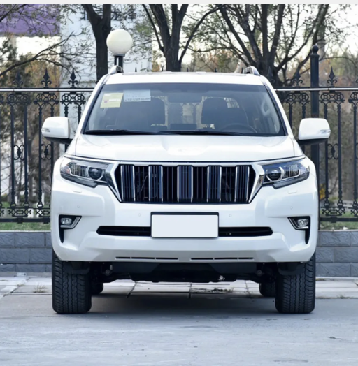 KEEN 12V Car LED DRL for 2018 Toyota Prado Daytime Running Light white and amber turn signal Fog Lamp cover