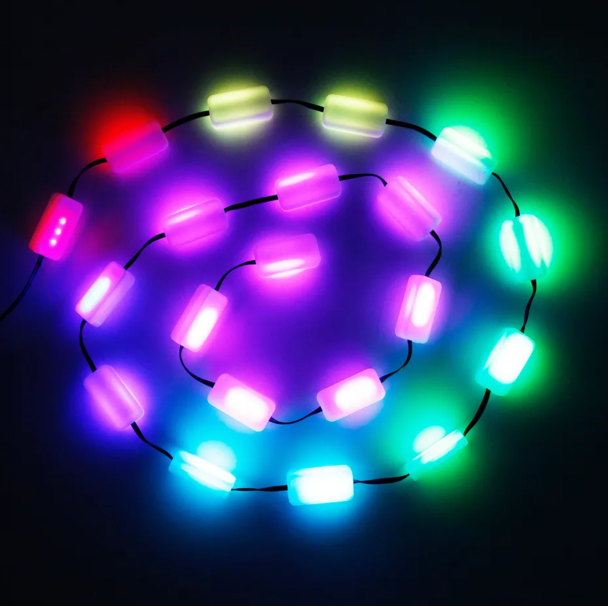  KEEN Car Rear Windshield Decorative Light LED Strip App Remote Control Flash Lamp Interior RGB Atmosphere Ambient Lights