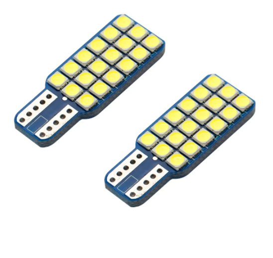   KEEN T10 W5W LED Parking Lights 168 194 3030 Auto Wedge Turn Side Bulbs Car Interior Reading Dome Lamp Bulb