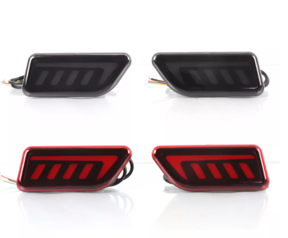  KEEN LED Tail Light for Toyota Ativa Alra Bezza 2020 2021 2022 Rear Bumper Reflector Light Brake Dynamic Turn Signal lamp