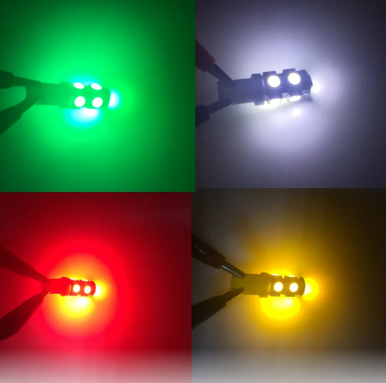 KEEN 12V Led Car Bulb T10 9smd 5050 Led 194 168 192 W5w Auto Wedge Side Tail Parking Lights Bulbs Lamp Clearance Lighting