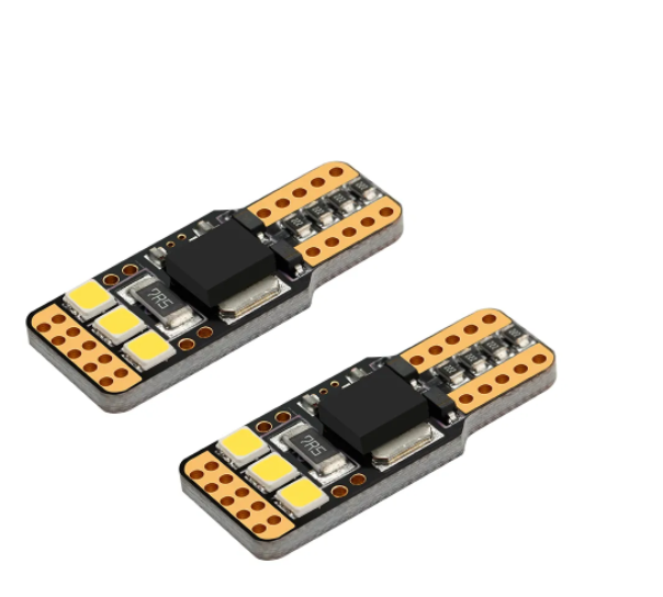  KEEN 12V W5W 194 168 T10 6SMD 3030 Canbus LED Bulbs Car License Plate Light Interior Dome Reading Lamp Clearance Parking Bulbs