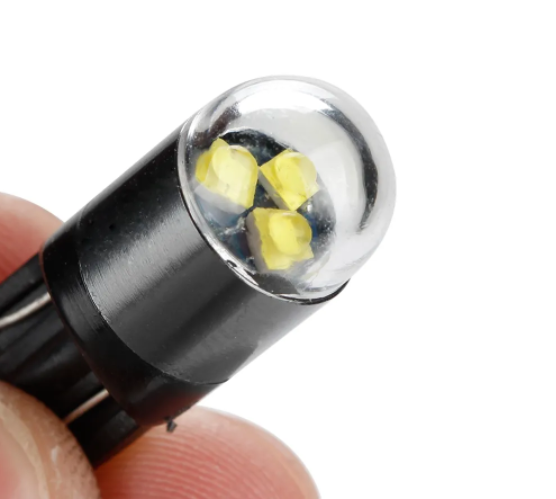   KEEN 12V LED T10 2835 3SMD 168 194 Wedge Licence Plate Lights W5W Door Side Lamp Reading Dome Light Auto Parking Bulb