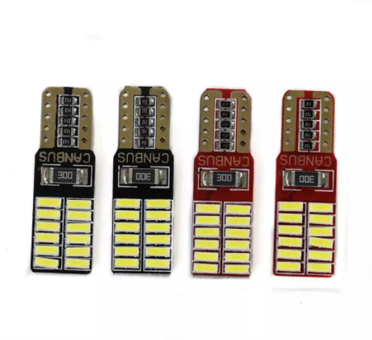  KEEN 12V T10 4014 24smd Car Interior Light 194 168 W5W Clearance Width Bulbs Car Side Door License Lights Map Lamp