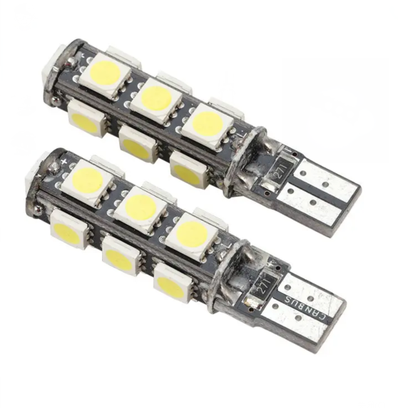 KEEN 12V T10 Wedge LED Bulb 168 194 5050 13SMD Car LED Map Light Reading Clearance Light Bulb Auto Interior Lamps