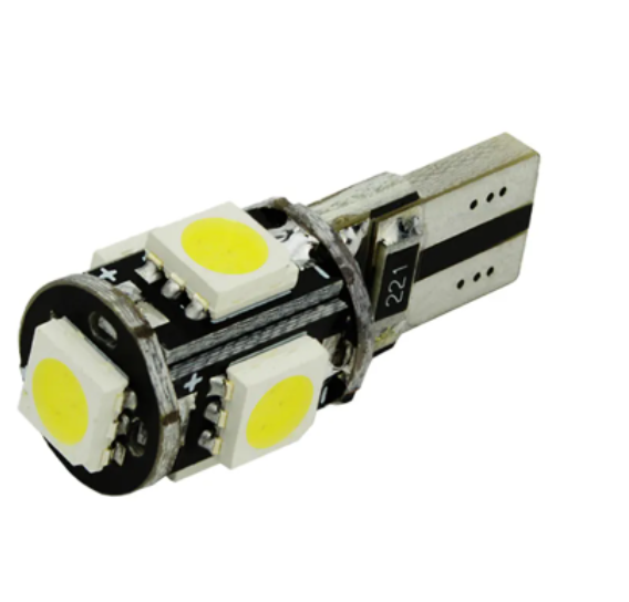  KEEN T10 LED Bulb Canbus 12V 5050 5smd W5W Led No error Car Wedge Side Signal Clearance Lamp Interior Dome Trunk Lights