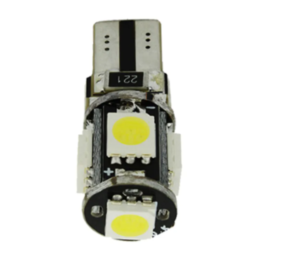  KEEN T10 LED Bulb Canbus 12V 5050 5smd W5W Led No error Car Wedge Side Signal Clearance Lamp Interior Dome Trunk Lights