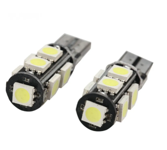 KEEN Car LED Light Bulb T10 LED 5050 9SMD Canbus W5W Clearance Width License Plate Lamp Interior Reading Lights