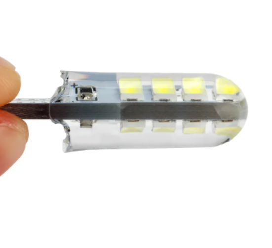 KEEN W5W T10 LED Canbus 5630 8SMD Silicone Car LED Bulb Clearance Wedge Lamp Interior Reading Lights Auto Parking Light