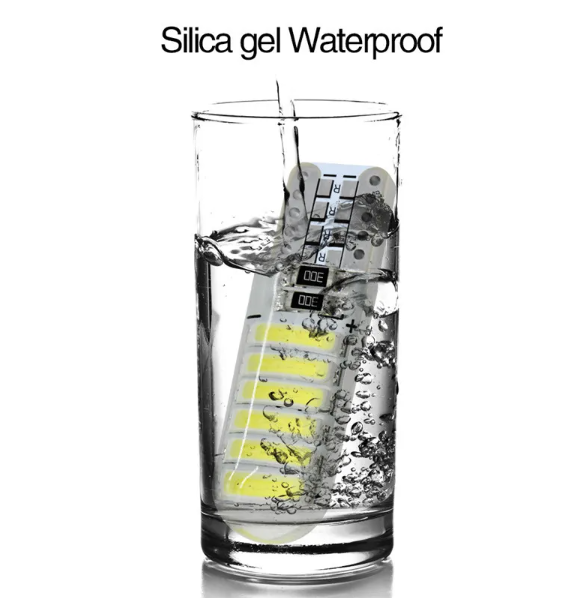  KEEN Silicone T10 Bulb 7020 12SMD 12V Clearance Wedge Lamp Auto Interior Reading Map Light Trunk LED W5W