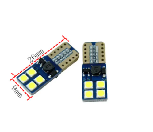   KEEN W5W LED Canbus Error Free Car Bulbs T10 3030 8SMD Auto Clearance Lamps Interior Reading Lights License Plate Light