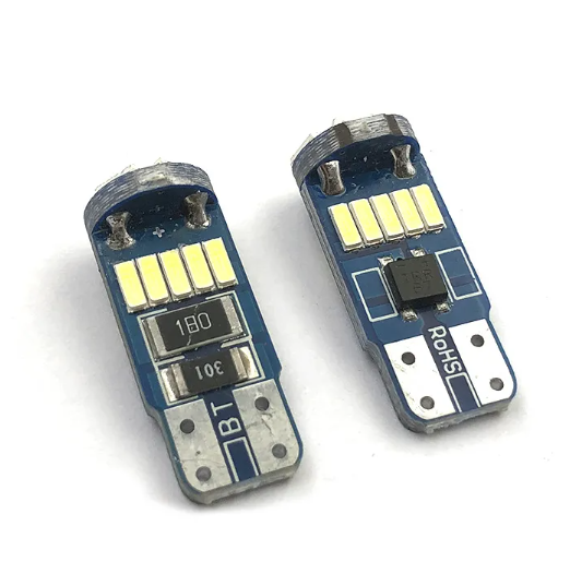  KEEN LED Bulb T10 4014 15smd Canbus Car Width Clearance Lamp Interior Dome Map Lights Side Maker License Plate Lights W5W 12V