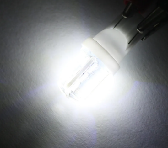 KEEN Silicone T10 LED Bulb Car Clearance Signal Light W5W 3014 LED 24SMD Auto License Plate Interior Dome Reading Light